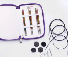 Komplekts SYMFONIE skrūvējamās adatas, (3 izmēri) KnitPro 20660