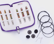 Komplekts SYMFONIE skrūvējamās adatas, (6 izmēri) 10cm KnitPro 20662