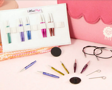 Komplekts ZING skrūvējamās adatas, (8 izmēri) 5cm KnitPro 47432