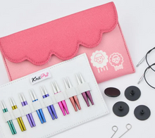 Komplekts ZING skrūvējamās adatas, (8 izmēri) 5cm KnitPro 47432