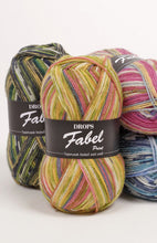 Drops Fabel Print 50g / 205m 4-kārtīga zeķu dzija