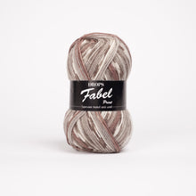 Drops Fabel Print 50g / 205m 4-kārtīga zeķu dzija