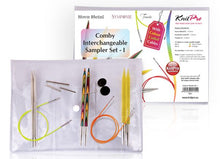 Kombinētais skrūvējamo adatu starta komplekts, (3 veidi un izmēri) KnitPro Set-1 20621