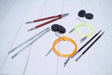 Kombinētais skrūvējamo adatu starta komplekts, (3 veidi un izmēri) KnitPro Set-2 20634