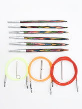 Komplekts SYMFONIE skrūvējamās adatas, (3 izmēri) KnitPro 20604