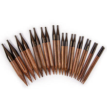 Komplekts GINGER skrūvējamās ĪSĀS adatas, (11 izmēri) KnitPro 31282