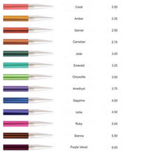 KnitPro ZING skrūvējamās adatas (dažādi izmēri)