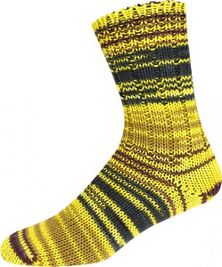 SUPERSOCKE MERINO COLOR 150g / 375m 6-kārtīga