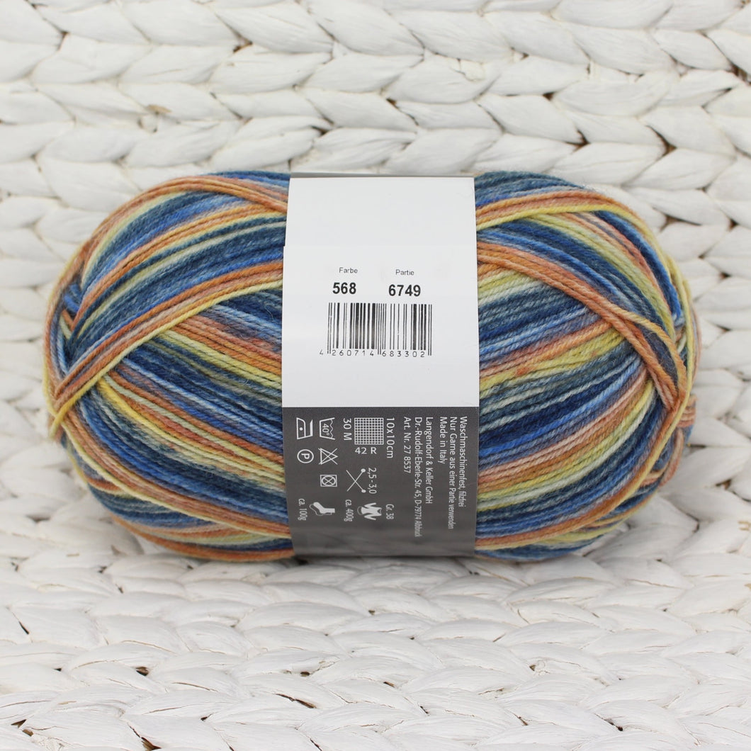 4-kārtīga BERNSTEIN Golden Socks 4-fach 100g/420m ProLana