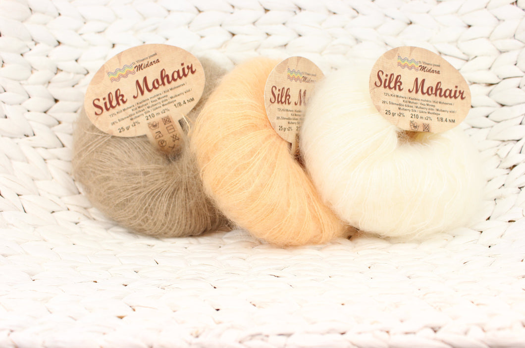 SILK MOHAIR 25g / 210m MIDARA