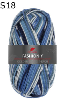 4-kārtīga Fashion Y Golden Socks 4-fach 100g/420m ProLana