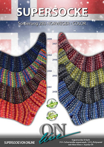 SUPERSOCKE NORWEGER 100g / 420m