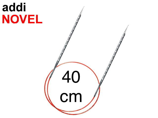 40cm ADDI NOVEL metāla apļa adāmadatas (dažādi izmēri)