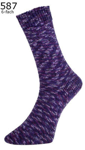 6-kārtīga Titlis Golden Socks 6-fach 150g/420m ProLana