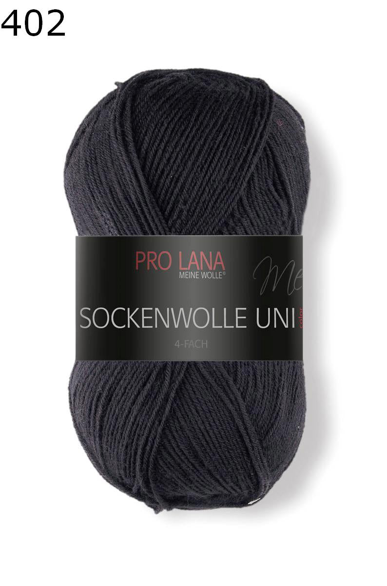 Sockenwolle UNI 100g / 420m PRO LANA